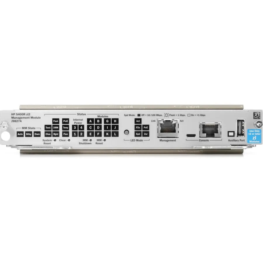 HPE 5400R zl2 Management Module J9827A for HP 5400R Series Switches
