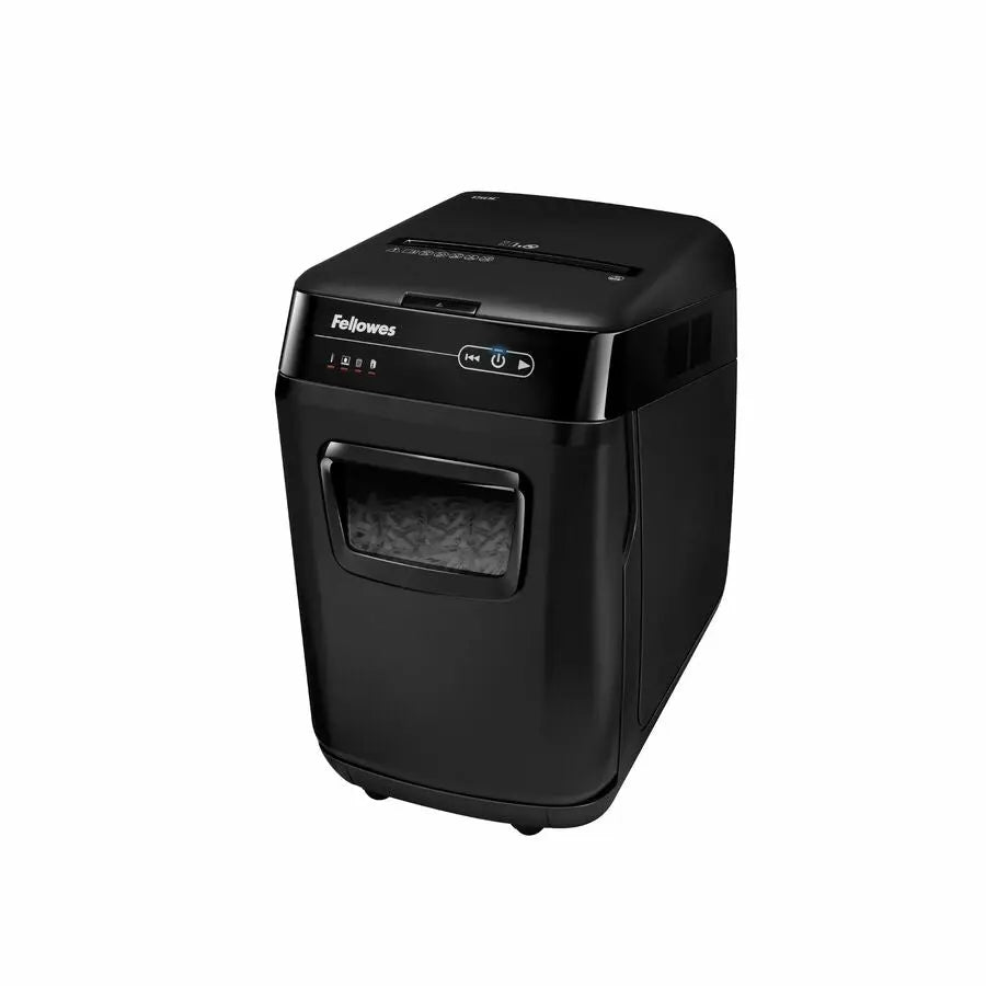 Fellowes AutoMax 150C Cross-Cut Paper Shredder with Auto Feed and 8.5-Gallon Bin