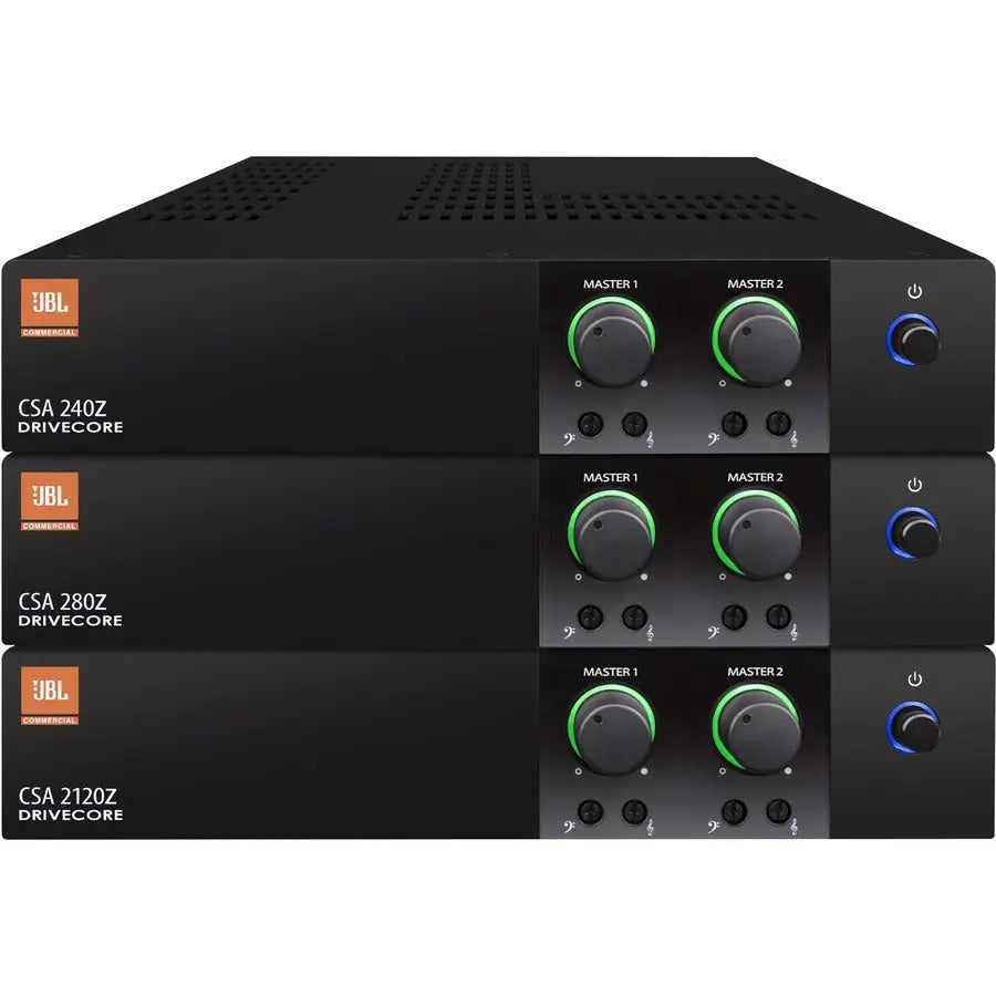 JBL Commercial CSA 240Z Amplifier - 80W RMS, 2 Channel, Energy Star Certified