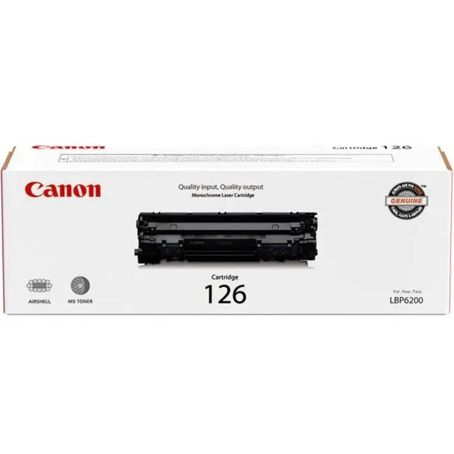 Canon 126 Original Toner Cartridge for LBP6200 and LBP6200D Laser Printers