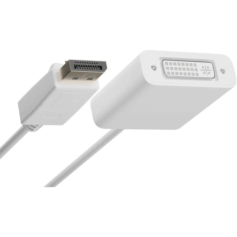 Unirise DisplayPort Male to DVI-I Dual Link (24+5) Female Adapter for Reliable Video Connectivity