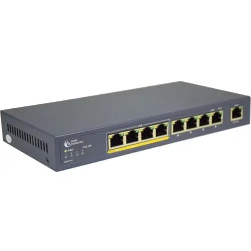 Amer Networks SD4P4U 8+1 Port 10/100 Ethernet Switch with PoE Support