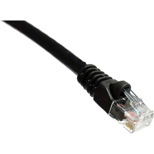 Axiom 14FT Cat5e 350MHz Ethernet Patch Cable with Molded Boot - Black