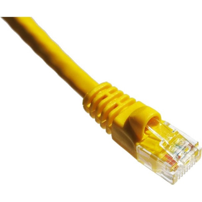 Axiom 75FT Cat5e Network Patch Cable with Molded Boot - Yellow