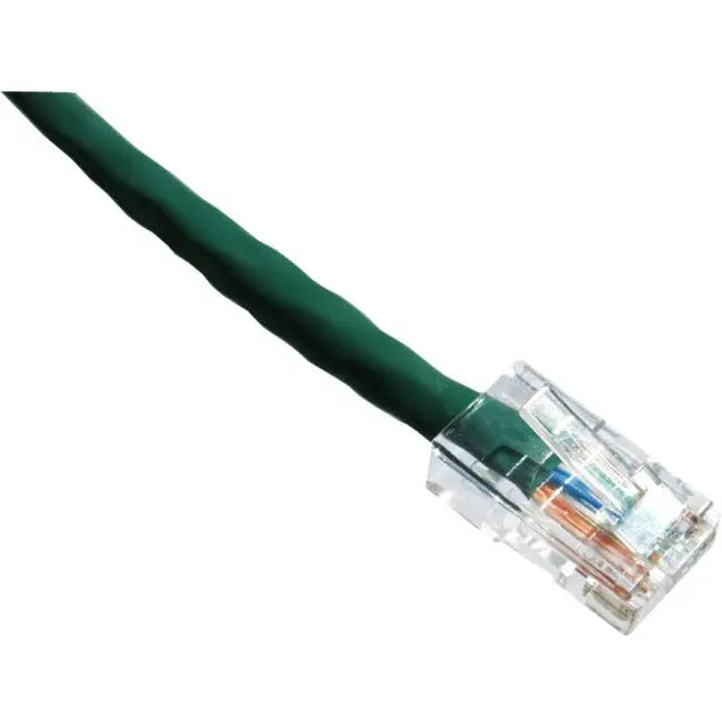 Axiom 10FT CAT5E 350MHz Patch Cable Non-Booted Green - Reliable Network Connectivity