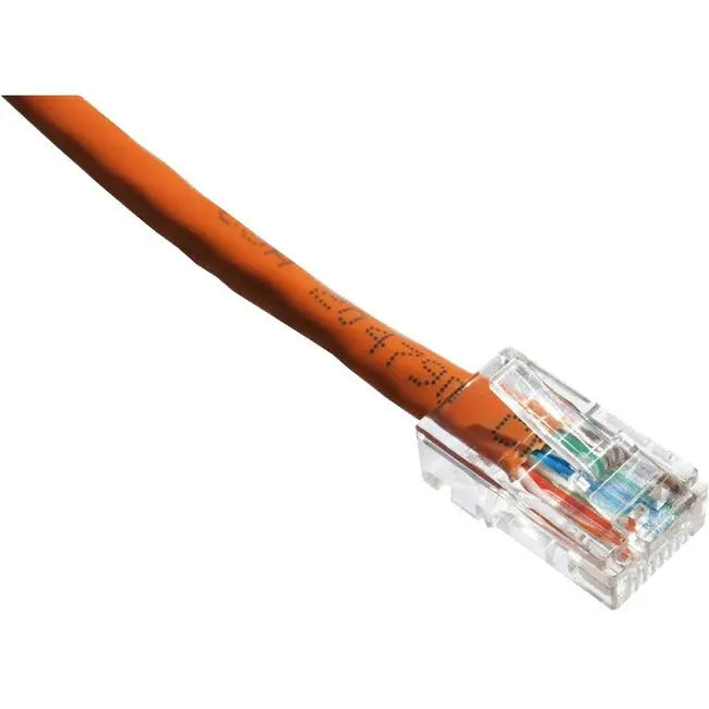 Axiom Memory Solutions 50FT Cat5e 350MHz Patch Cable Non-Booted Orange - Reliable Network Connectivity
