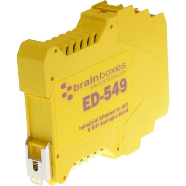 Brainboxes ED-549 Ethernet to 8 Analog Inputs and RS485 Gateway