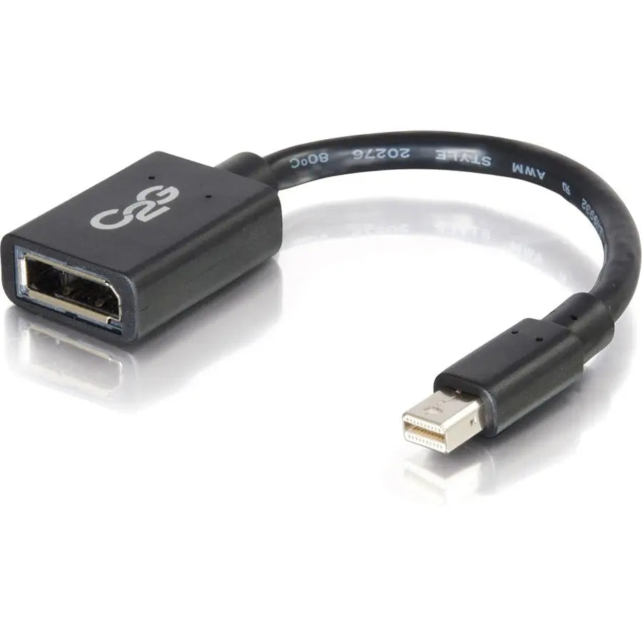 C2G 0.5ft Mini DisplayPort to DisplayPort Adapter Converter (Part Number 54303)