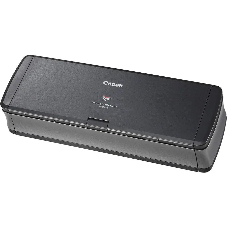 Canon P-215II Scan-tini Portable Document Scanner with Auto-Adjust Resolution and Card Reader