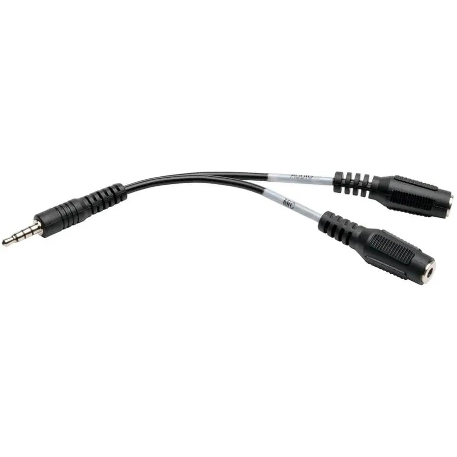 Eaton Tripp Lite Series P318-06N-MFF 4-Position to 3-Position Audio Adapter Cable — 6 Inches