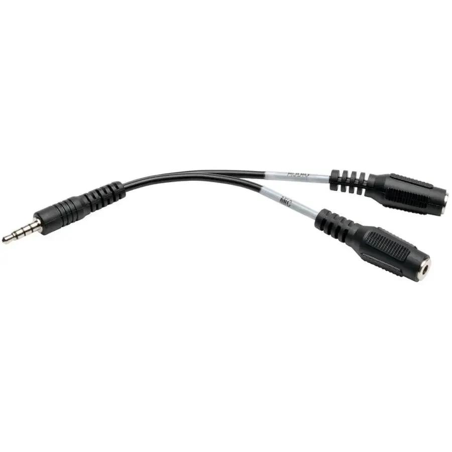 Eaton Tripp Lite Series P318-06N-MFF 4-Position to 3-Position Audio Adapter Cable — 6 Inches by Eaton Corporation