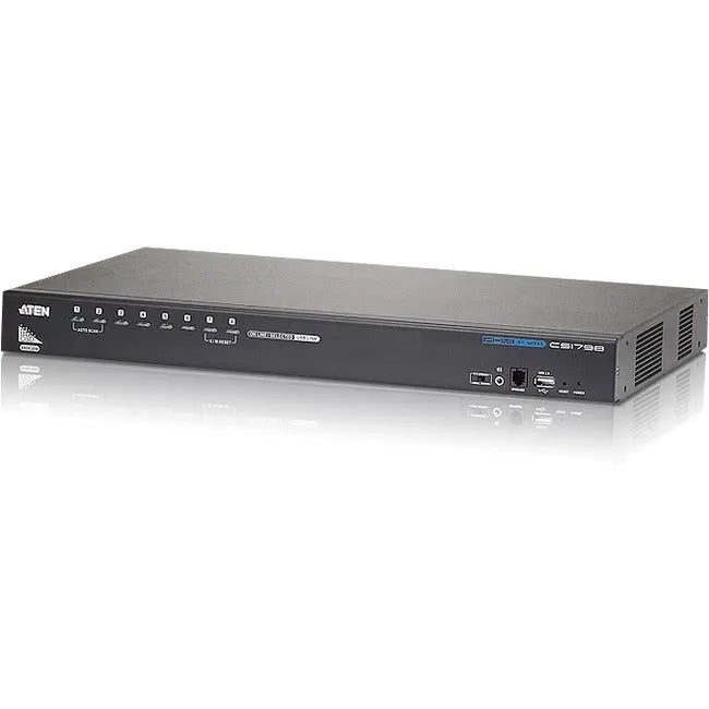 ATEN Technologies CS1798 8-Port USB HDMI KVM Switch with Multi-Display and Cascading Support