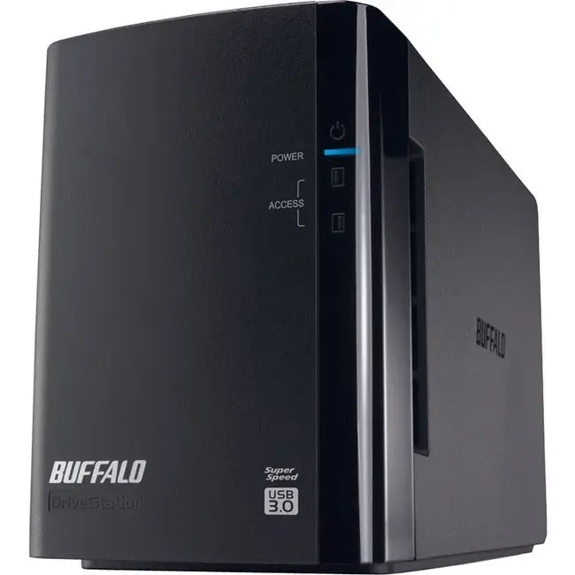 Buffalo DriveStation Duo HD-WH8TU3R1 USB 3.0 8TB Dual Drive RAID Storage System