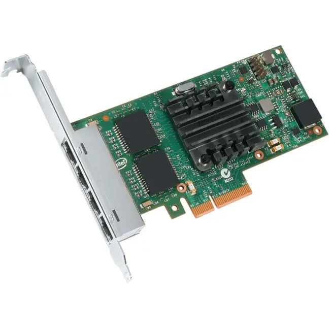 Intel Networking I350-T4 Ethernet Server Adapter - 4 Port Gigabit PCIe Card for Virtualization and iSCSI Networking