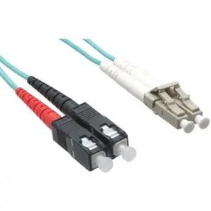 Axiom LC/SC 10G Multimode Duplex OM3 Fiber Optic Cable - 25 Meters