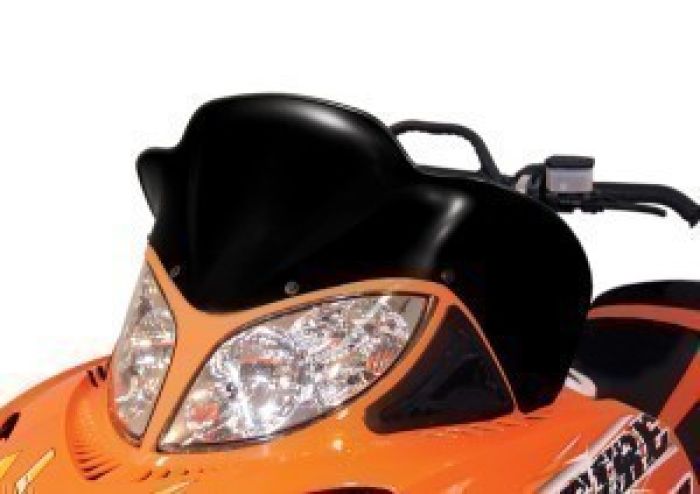 POWERMADD Cobra Arctic Cat M Series Low Profile Handguard - 17 Inches Black Part Number 12823