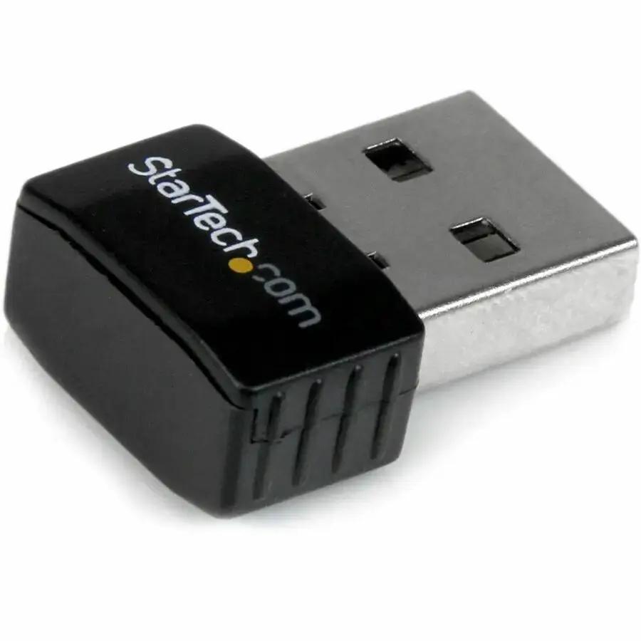 StarTech.com USB 2.0 300 Mbps Mini Wireless-N Network Adapter - 802.11n 2T2R WiFi Adapter by StarTech.com