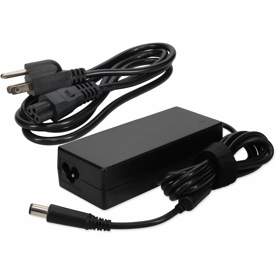 AddOn Dell 332-1833 Compatible 90W Laptop Power Adapter with 19.5V at 4.62A and Power Cord