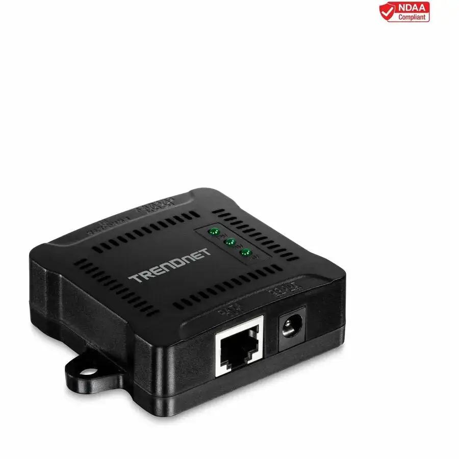 TRENDnet TPE-104GS Gigabit PoE Splitter - Power over Ethernet Network Adapter for Non-PoE Devices by TRENDnet