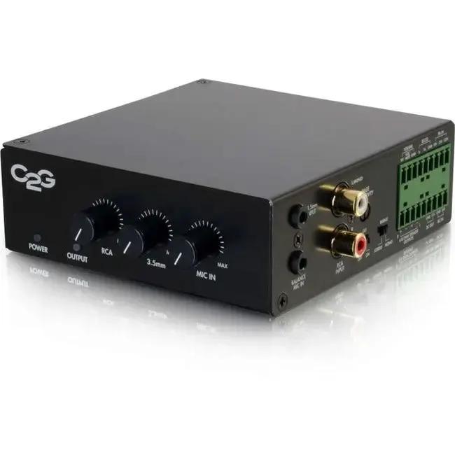 C2G 50W Audio Amplifier - Plenum Rated, 8 Ohm, Model 40880 by Legrand Group