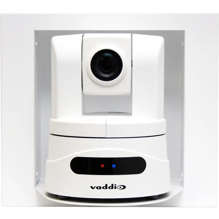 Legrand Group IN-Wall Enclosure for Vaddio ClearVIEW and PowerVIEW HD Cameras – White Mounting Box