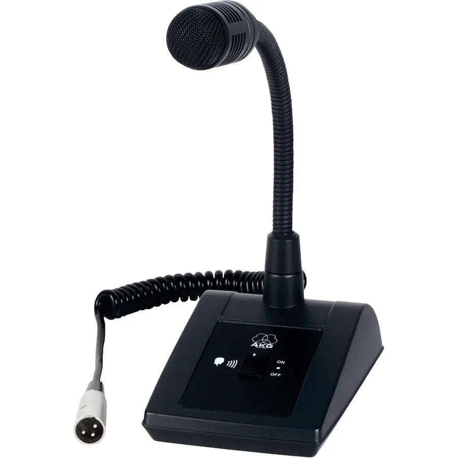 AKG DST99 S Wired Dynamic Paging Microphone - Matte Black