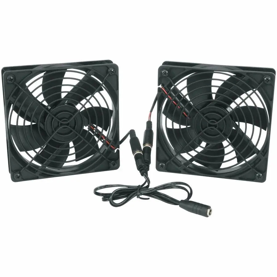 Legrand Group Middle Atlantic DC Fan Kit - 138 CFM, 4.5-inch DC Fans for Rack Equipment Cooling