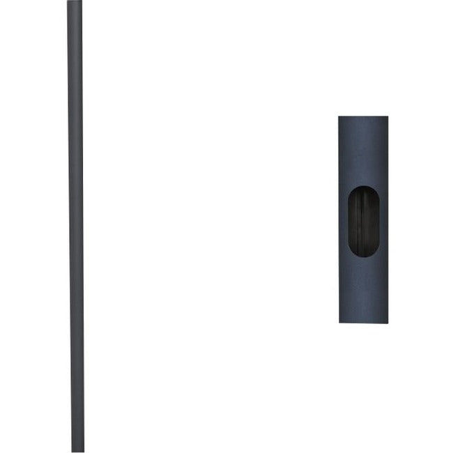 Premier Mounts 84-Inch Black Single Replacement Mounting Pole (Part P84B)