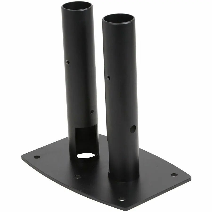 Peerless-AV Modular Series Dual-Pole Floor Mounted Plate – Supports Up to 422 lbs for Wood or Concrete Floors