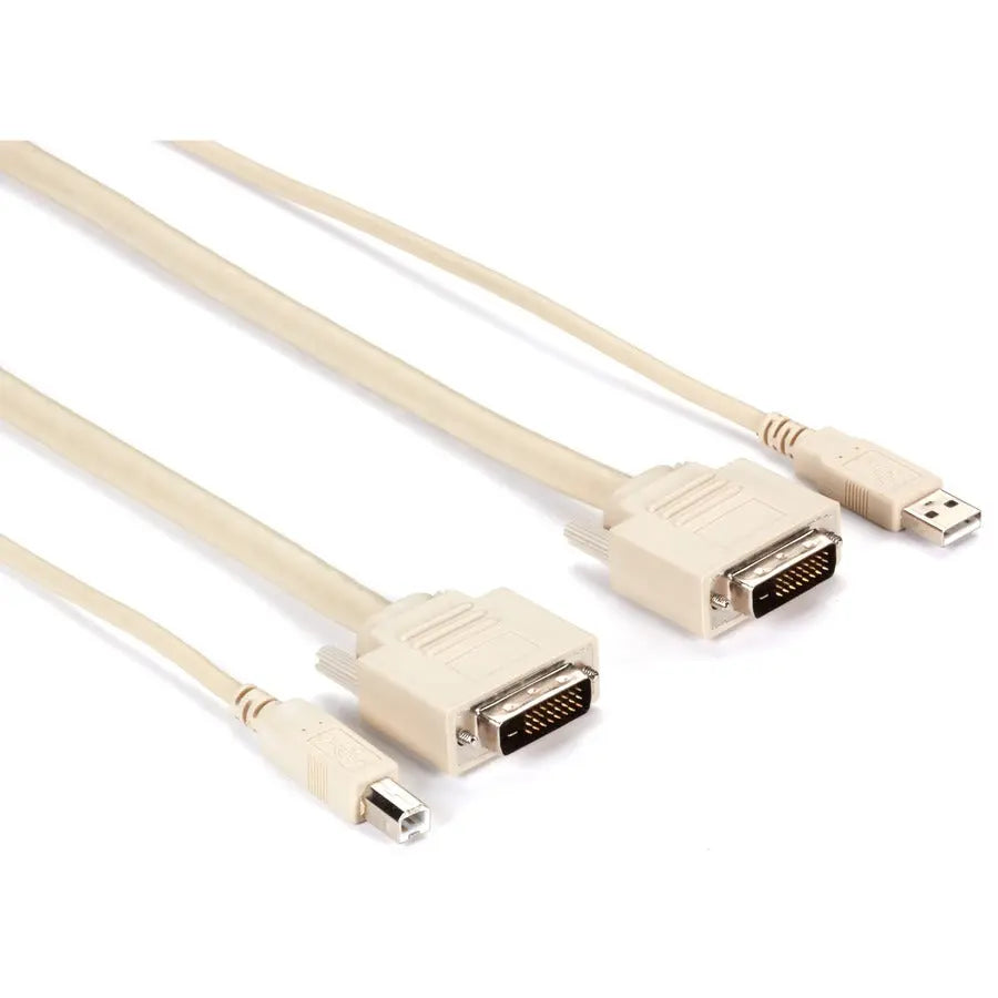 Black Box KVM CPU Cable - DVI-D and USB, 6 ft. (1.8 m) - EHN900025U-0006