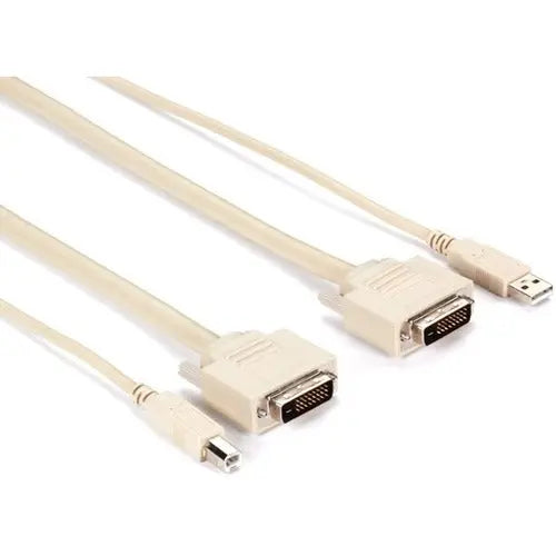 Black Box KVM CPU Cable - DVI-D and USB, 15 ft. (4.6 m) for ServSwitch DT Series