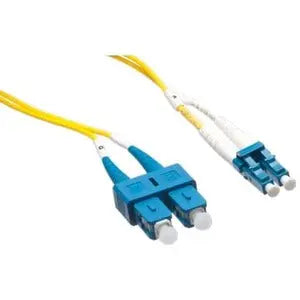 Axiom LC/SC Singlemode Duplex OS2 9/125 Fiber Optic Cable 9m – Reliable Network Connectivity Solution