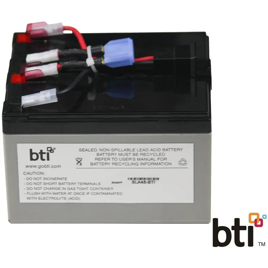 Battery Technology Inc RBC48-SLA48-BTI Sealed Lead Acid UPS Replacement Battery for APC Smart-UPS Models