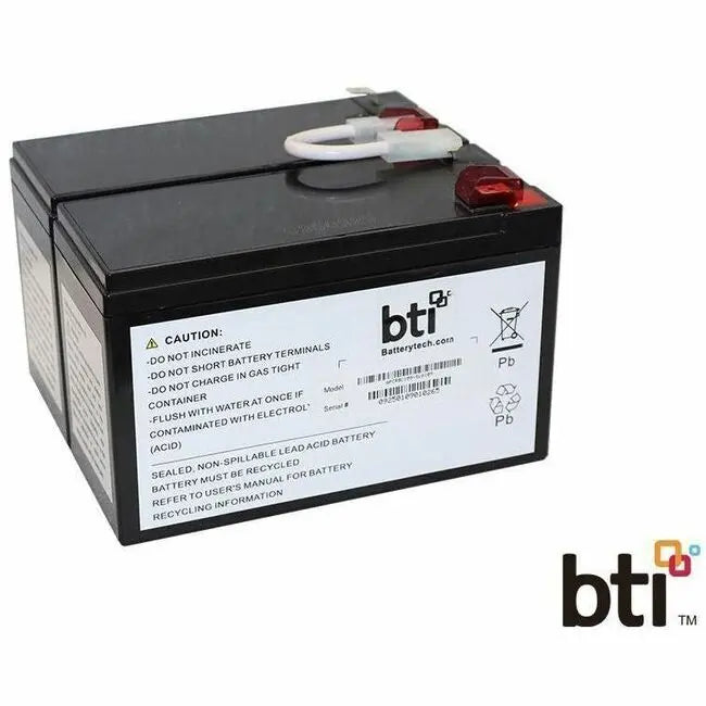 Battery Technology Inc. APCRBC109-SLA109 Sealed Lead Acid Replacement Battery for APC Back-UPS Models