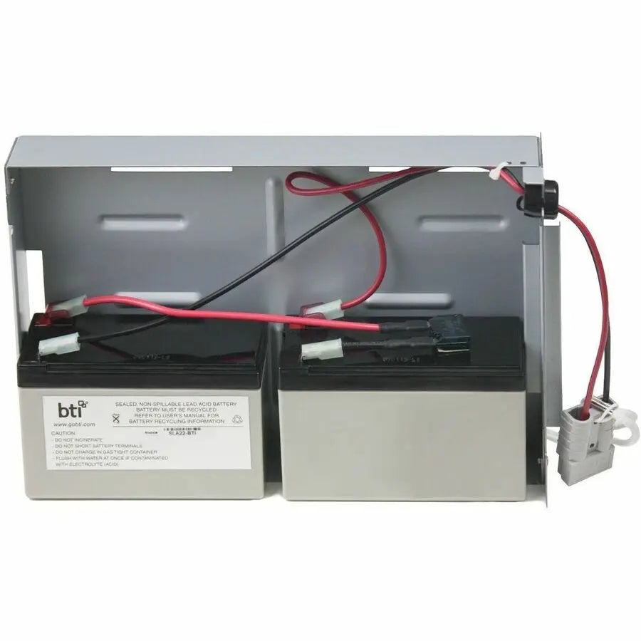 BTI RBC22-SLA22-BTI Sealed Lead Acid Battery for APC UPS Models – 12V 7.2Ah Replacement with 2-Year Warranty