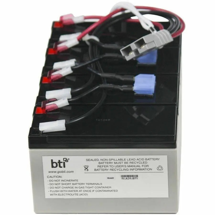 Battery Technology Inc RBC25-SLA25-BTI Sealed Lead Acid Battery for APC UPS Systems