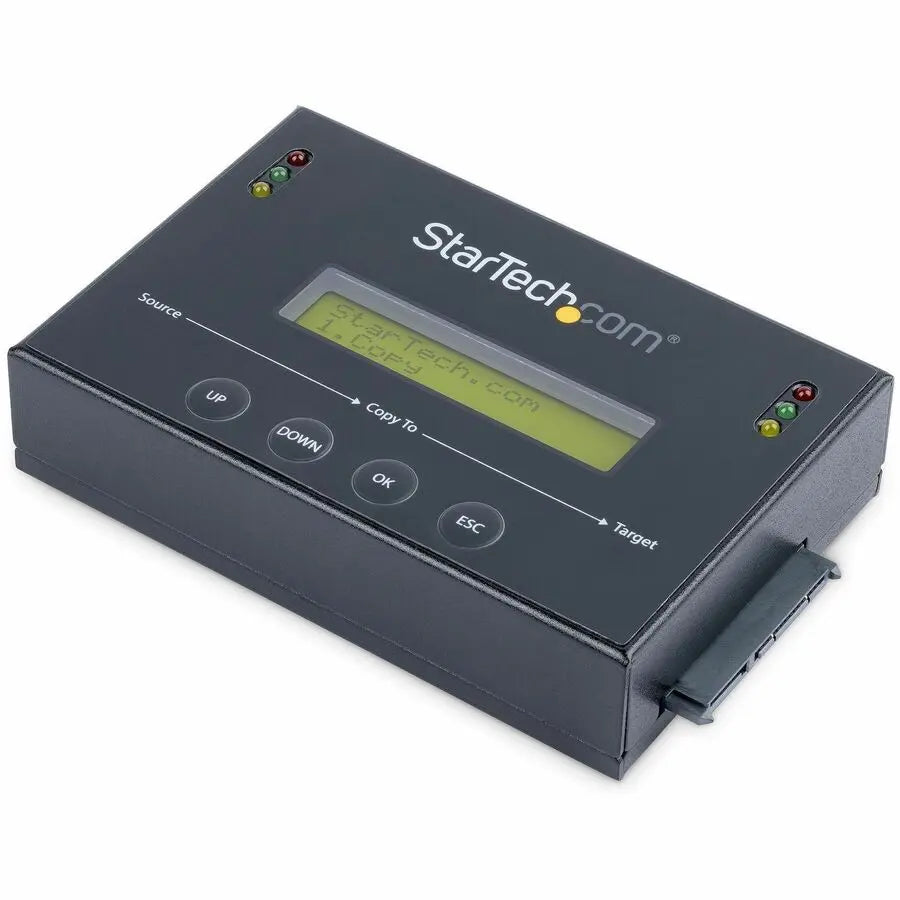 StarTech.com SATDUP11IMG 1:1 SATA Hard Drive Duplicator and Eraser with LCD Display