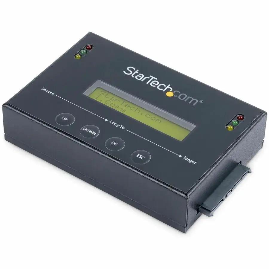 StarTech.com SATDUP11IMG 1:1 SATA Hard Drive Duplicator and Eraser with LCD Display by StarTech.com