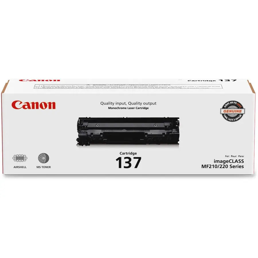 Canon 137 Original Toner Cartridge for Canon ImageClass Series - Black, High Yield