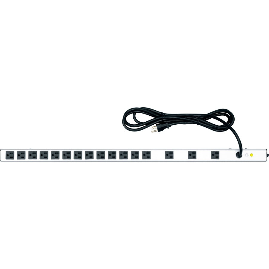 Middle Atlantic Essex Power Strip PWR-16-V with 16 Outlets and 9 ft Cord for Rack-Mount Use
