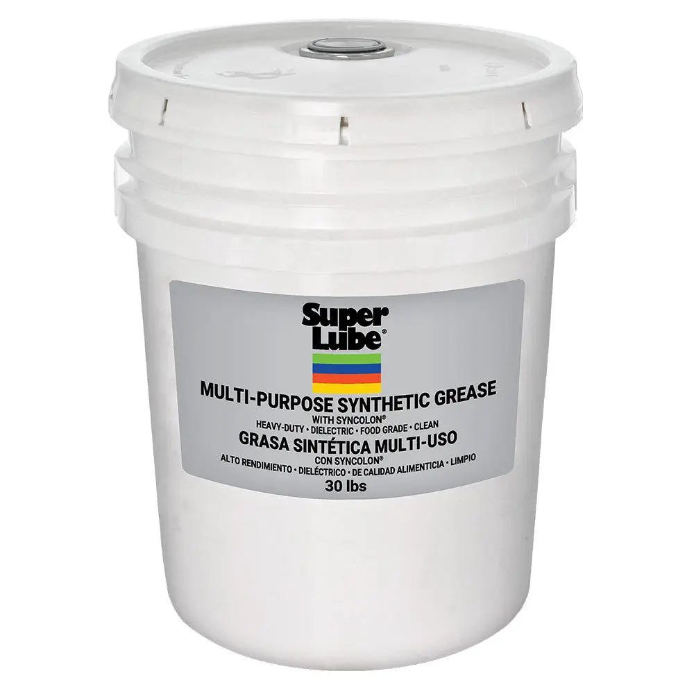 Super Lube Multi-Purpose Synthetic Grease with Syncolon (PTFE) - 30 lbs