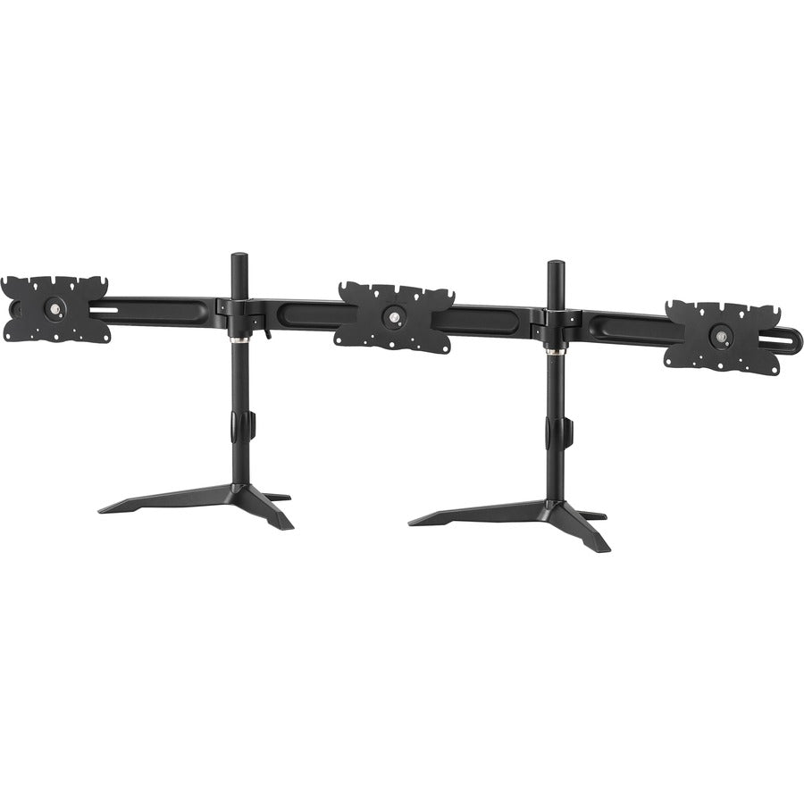 Amer AMR3S32 3-Panel Adjustable Monitor Stand for 26-32 Inch Displays