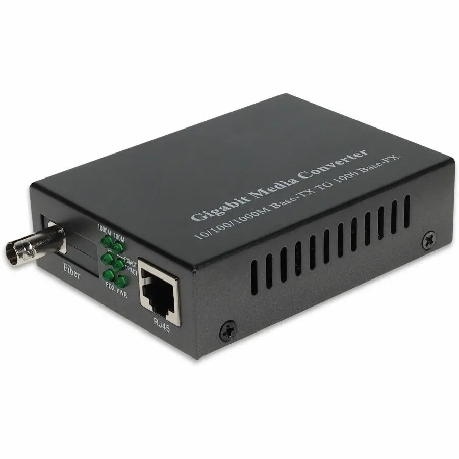 AddOn 10/100/1000Base-TX to 1000Base-BXD BiDi Fiber Media Converter - 60km Range, Model ADD-GMC-BX-6DST