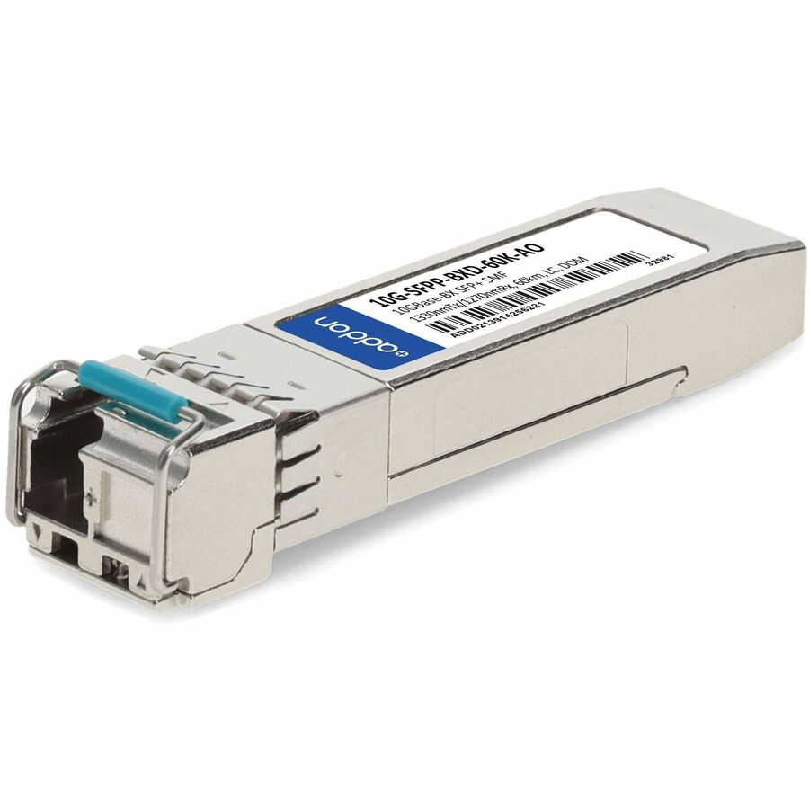 AddOn Brocade® 10G-SFPP-BXD-60K Compatible SFP+ Transceiver for Long-Range Single-Mode Fiber, 10 Gbps