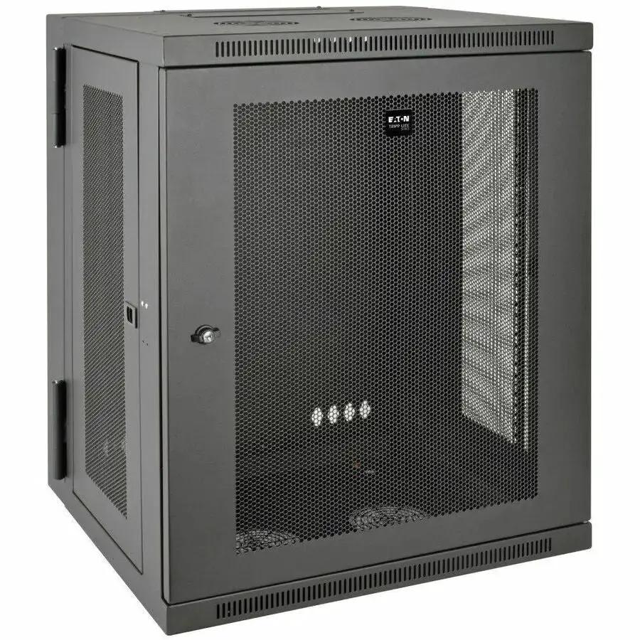 Eaton Corporation Tripp Lite SRW15US SmartRack 15U Wall-Mount Enclosure Cabinet for Network Equipment by Eaton Corporation