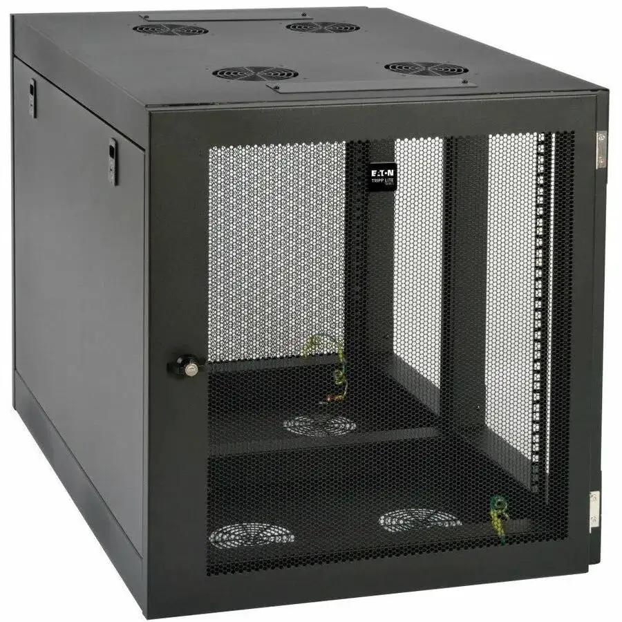Eaton Corporation Tripp Lite SRW12UHD SmartRack 12U Heavy-Duty Side-Mount Wall Rack Cabinet by Eaton Corporation