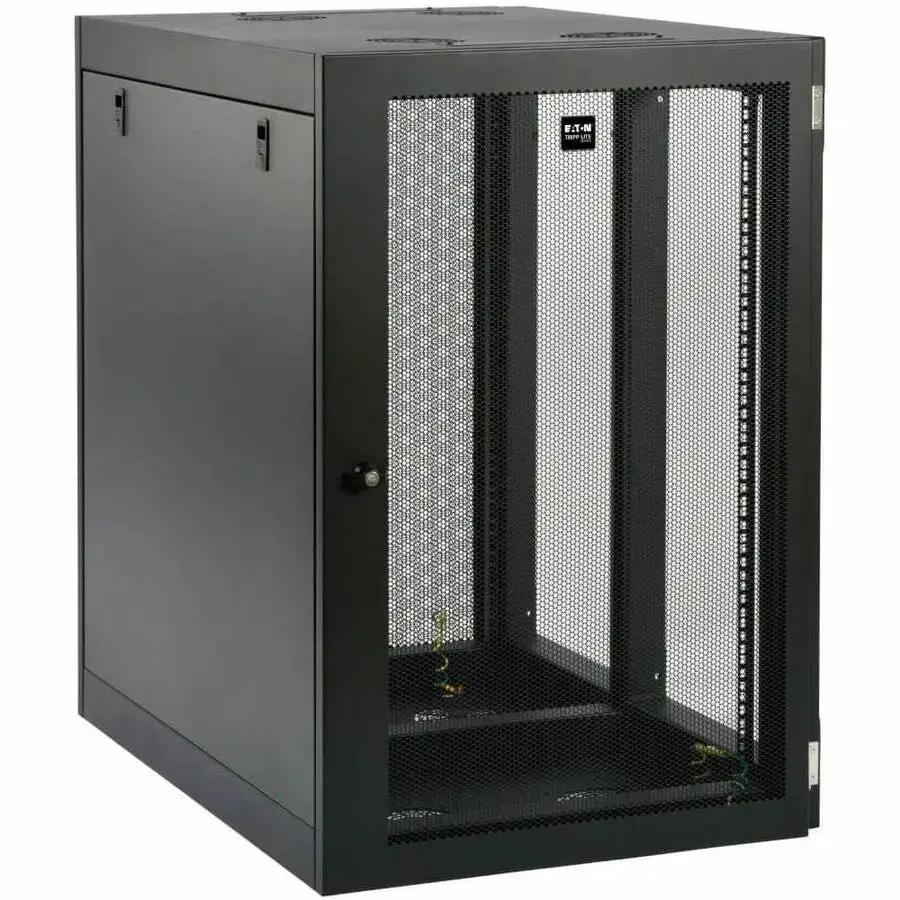 Eaton Corporation Tripp Lite SmartRack SRW18UHD 18U Wall-Mount Server Rack Cabinet by Eaton Corporation