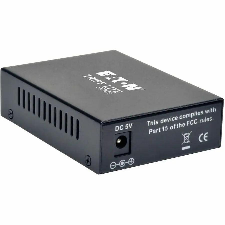 Eaton Tripp Lite Series 10/100 SC Multimode Fiber to Ethernet Media Converter, 550M, 850nm