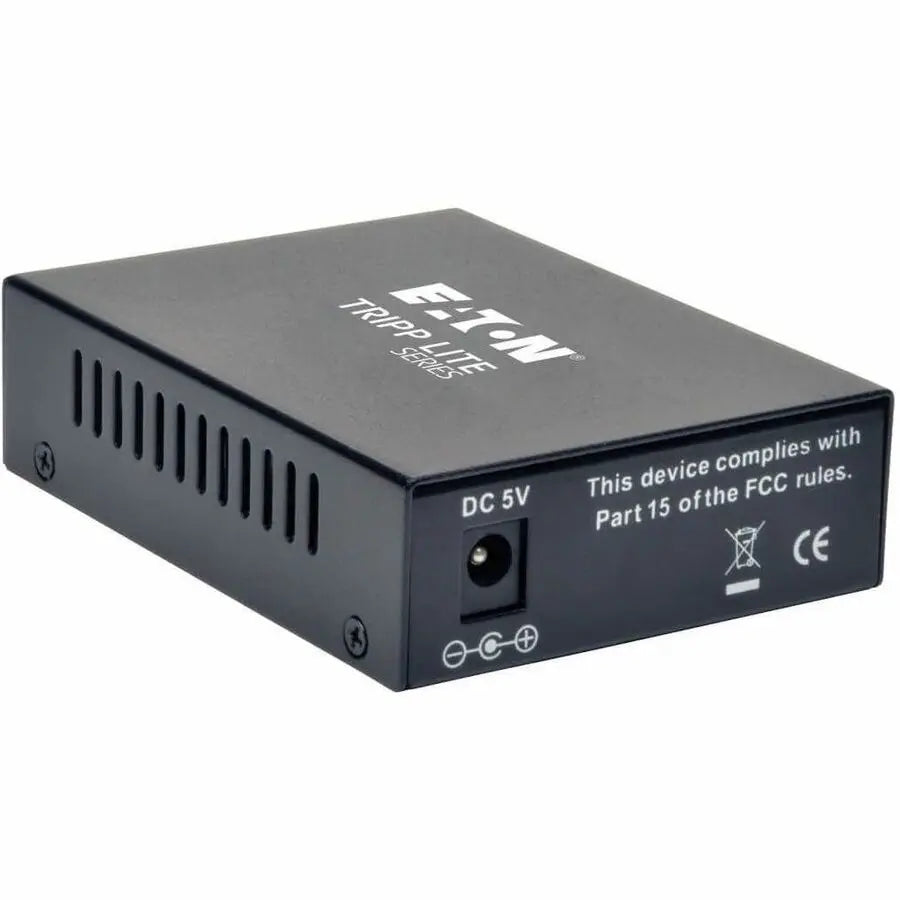 Eaton Tripp Lite Series 10/100 SC Singlemode Fiber to Ethernet Media Converter, 15km, 1310nm