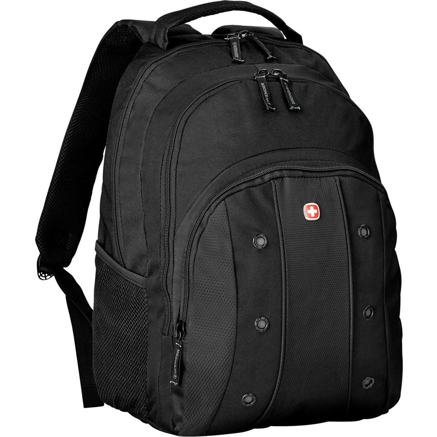 Wenger Upload 16-Inch Laptop Backpack, Black – Part Number 64081001